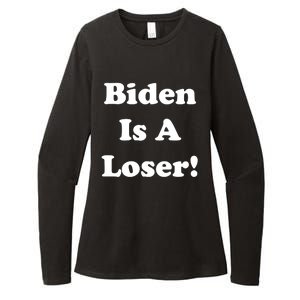 Biden Is A Loser Womens CVC Long Sleeve Shirt