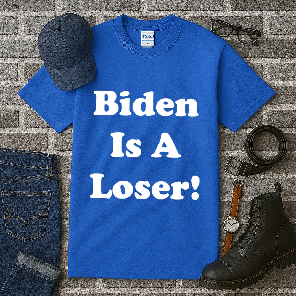 Biden Is A Loser Tall T-Shirt