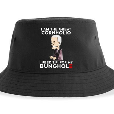 Biden I Am The Great Cornholio Cap 7 Sustainable Bucket Hat