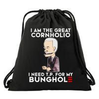 Biden I Am The Great Cornholio Cap 7 Drawstring Bag