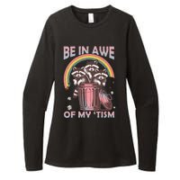 Be In Awe Of My Tism Racoon Womens CVC Long Sleeve Shirt