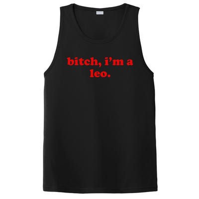 Bitch IM A Leo Gift PosiCharge Competitor Tank