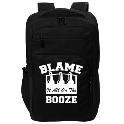 Blame It All On The Booze Impact Tech Backpack