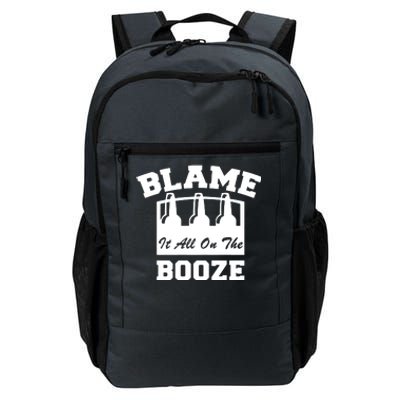 Blame It All On The Booze Daily Commute Backpack