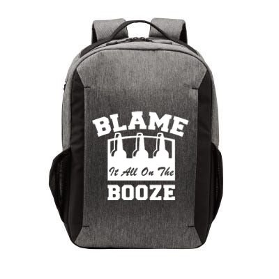 Blame It All On The Booze Vector Backpack