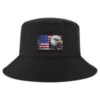 Bald Is Beautiful 4th Of July Independence Day America Eagle Cool Comfort Performance Bucket Hat