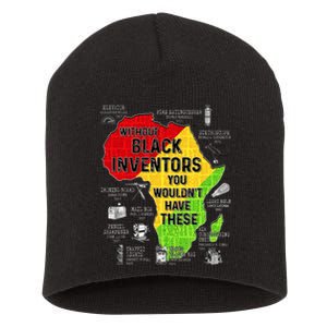 Black Inventors Black Excellence Black History Short Acrylic Beanie