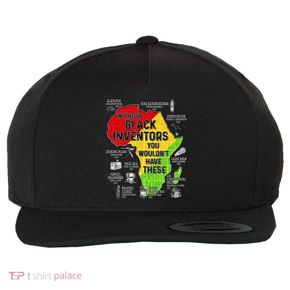 Black Inventors Black Excellence Black History Wool Snapback Cap