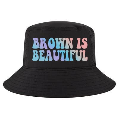 Brown Is Beautiful Hispanic Latina Latino Latin America Gift Cool Comfort Performance Bucket Hat