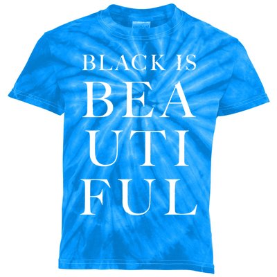 Black Is Beautiful Cute Gift Kids Tie-Dye T-Shirt