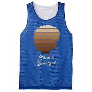 Black Is Beautiful Melanin Gift For African Gift Meaningful Gift Mesh Reversible Basketball Jersey Tank