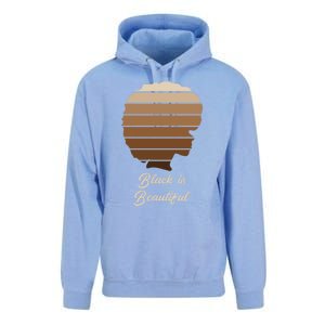 Black Is Beautiful Melanin Gift For African Gift Meaningful Gift Unisex Surf Hoodie