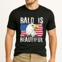 Bald Is Beautiful 4th Of July Independence Day Bald Eagle Cooling Performance Crew T-Shirt