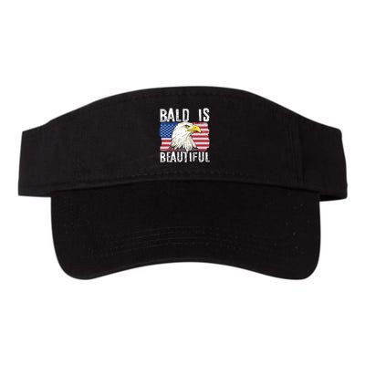 Bald Is Beautiful 4th Of July Independence Day Bald Eagle Visor