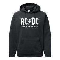 Back In Black Performance Fleece Hoodie