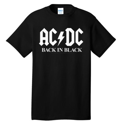 Back In Black Tall T-Shirt