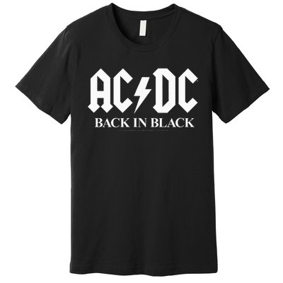 Back In Black Premium T-Shirt