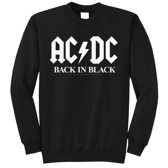 Back In Black Tall Sweatshirt