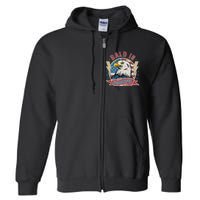 Bald Is Beautiful 4th Of July Independence Day Full Zip Hoodie