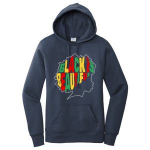 Black Is Beautiful People Juneteenth Black History Month Gift Women's Pullover Hoodie