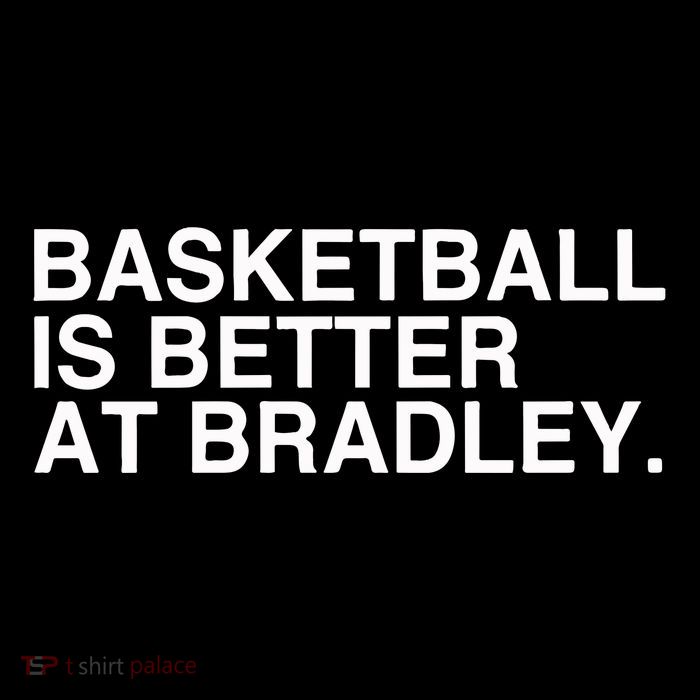 Basketball Is Better At Bradley Drawstring Bag