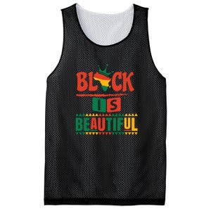 Black Is Beautiful Funny Africa Map Black History Month Mesh Reversible Basketball Jersey Tank