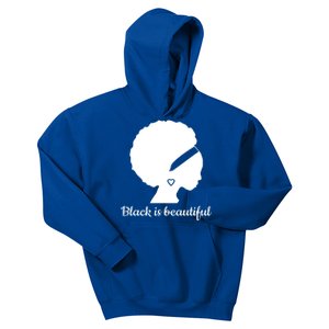 Black Is Beautiful Strong Beautiful Black Great Gift Kids Hoodie