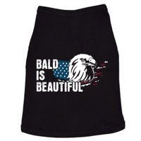 Bald Is Beautiful 4th Of July Independence Day Bald Eagle Doggie Tank