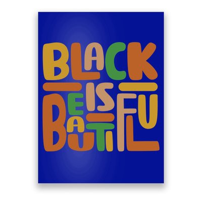 Black Is Beautiful Gift Poster