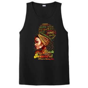 Black Is Beautiful I Love Being Me Black Gift PosiCharge Competitor Tank