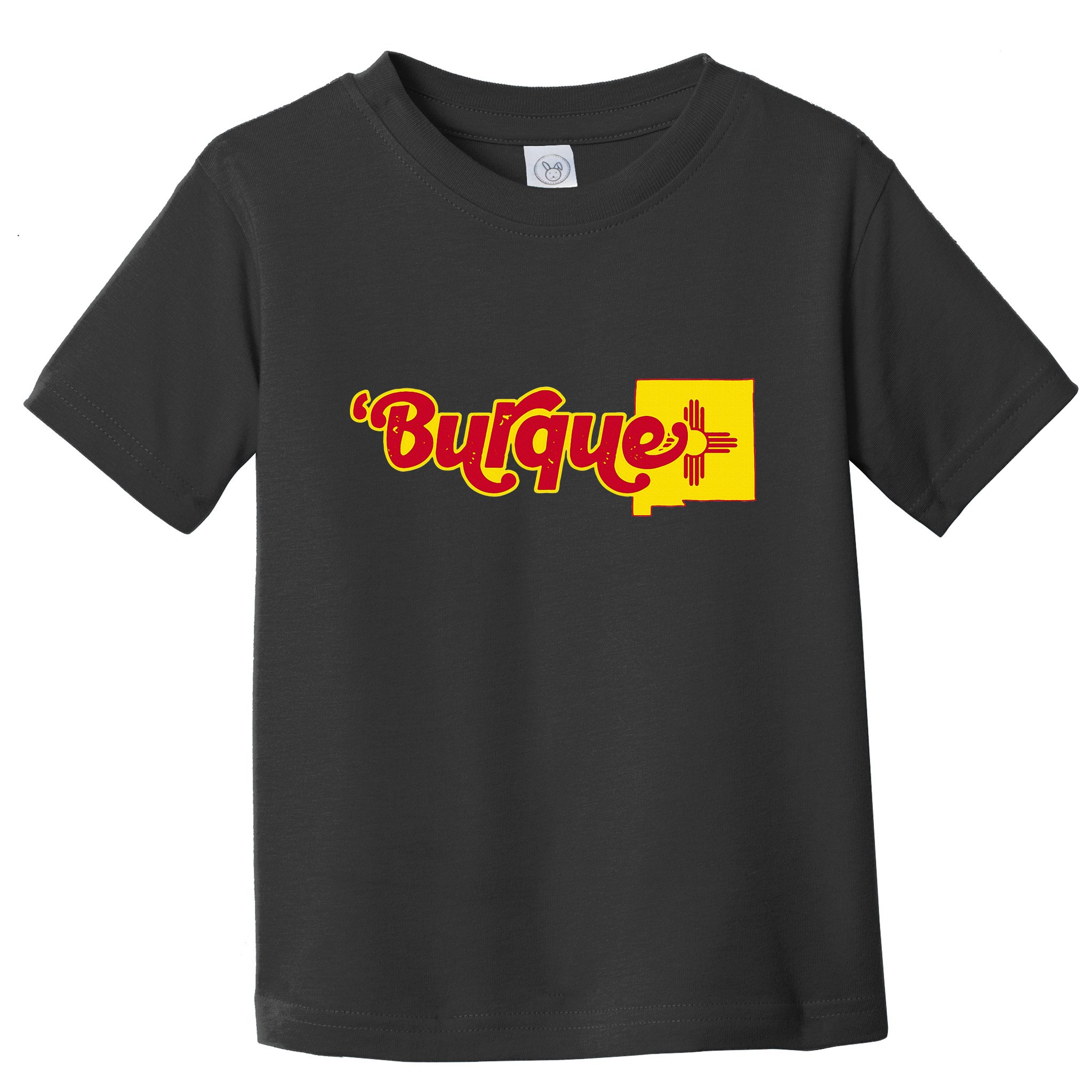Born In Burque Albuquerque New Mexico Zia Sun Souvenir Toddler T-Shirt