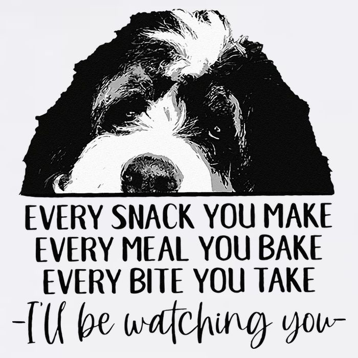 Bernedoodle Ill Be Watching You Bernedoodle Dog Lovers Gift Bucket Hat
