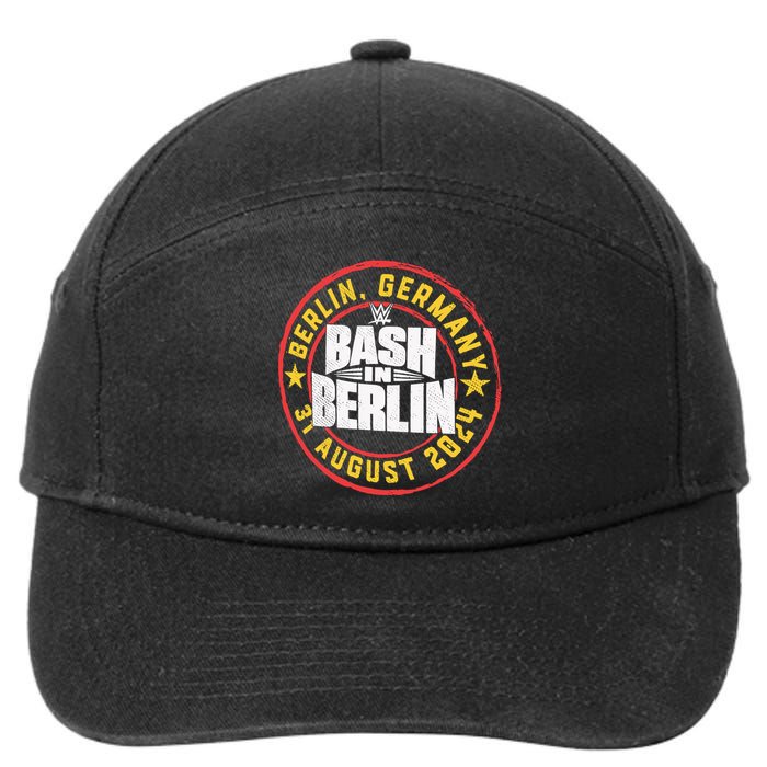 Bash In Berlin Germany 2024 7-Panel Snapback Hat