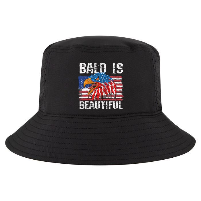 Bald Is Beautiful 4th Of July Independence Day Bald Cool Comfort Performance Bucket Hat