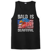 Bald Is Beautiful 4th Of July Independence Day Bald PosiCharge Competitor Tank