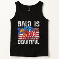 Bald Is Beautiful 4th Of July Independence Day Bald Tank Top