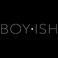 Boy Ish Boyish Non Binary Queer Pride Statement Flat Bill Trucker Hat