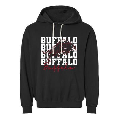 Buffalo Inspirational Garment-Dyed Fleece Hoodie