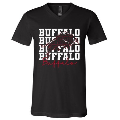 Buffalo Inspirational V-Neck T-Shirt