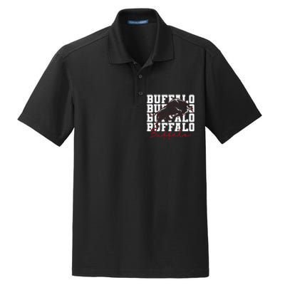 Buffalo Inspirational Dry Zone Grid Polo