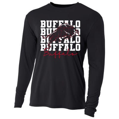 Buffalo Inspirational Cooling Performance Long Sleeve Crew