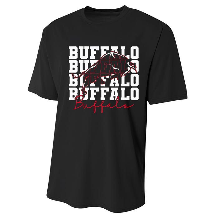 Buffalo Inspirational Performance Sprint T-Shirt