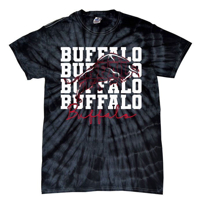 Buffalo Inspirational Tie-Dye T-Shirt