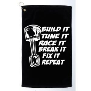 Build It Break It Repeat Gift Street Drag Race Outlaws Platinum Collection Golf Towel