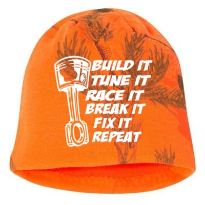 Build It Break It Repeat Gift Street Drag Race Outlaws Kati - Camo Knit Beanie