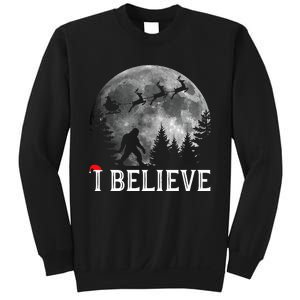 Bigfoot I Believe Sasquatch Christmas Sweatshirt