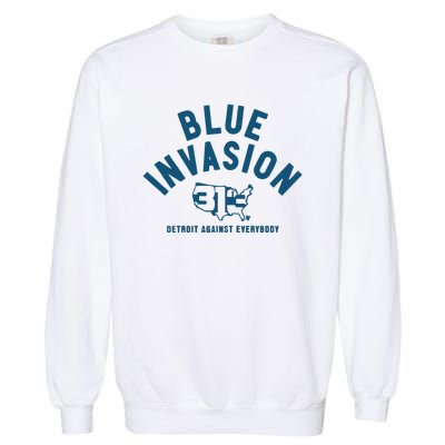 Blue Invasion Garment-Dyed Sweatshirt