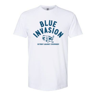 Blue Invasion Softstyle CVC T-Shirt