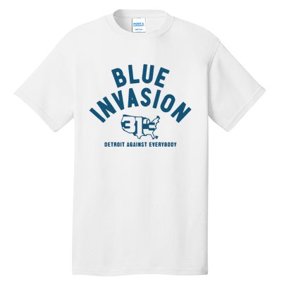 Blue Invasion Tall T-Shirt