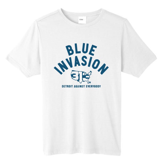 Blue Invasion Tall Fusion ChromaSoft Performance T-Shirt